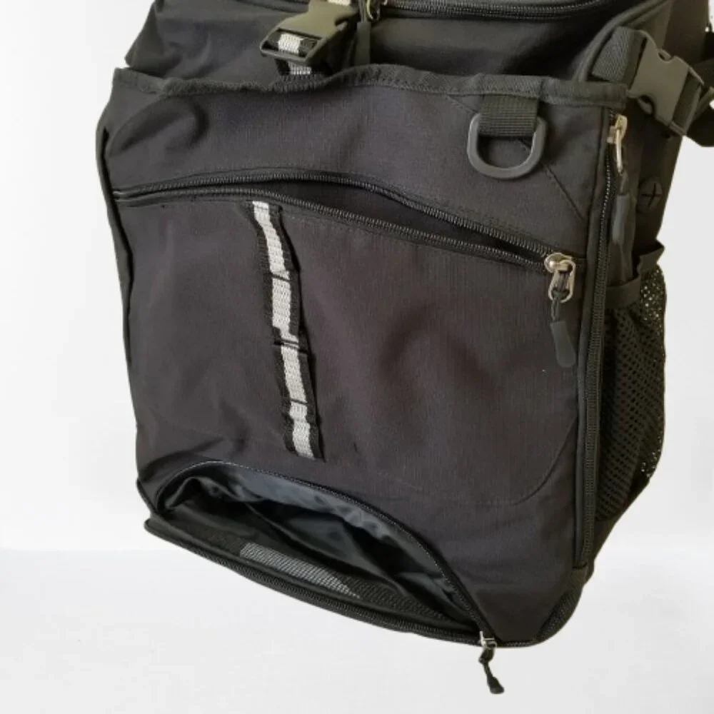 NEW! Large Heavy-Duty Backpack Top-Loading Duffel Bag for Sports/Hiking/Travel - Picture 8 of 11